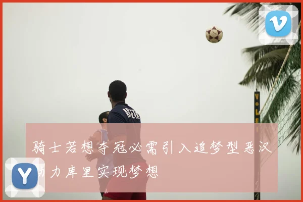 骑士若想夺冠必需引入追梦型恶汉助力库里实现梦想